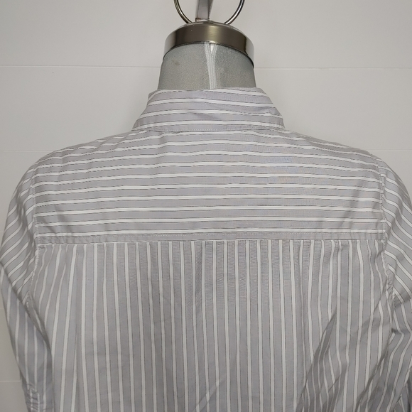 INTERMIX Trovata Striped Peplum Top Size S - Picture 6 of 14